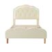 Cama infantil de poliuretano Cama infantil de poliuretano Beige