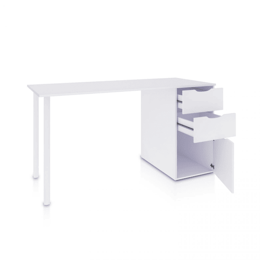 Mesa de escrita Luma Artik White (Branco mate) 138 x 74 x 60 cm