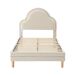 Cama infantil de terciopelo Cama infantil de terciopelo Beige