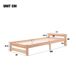 Cama individual de madera maciza Cama individual de madera maciza Natural