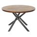 Beliani Mesa de comedor LORENZO Beliani Mesa de comedor LORENZO Madera Oscura