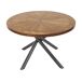 Beliani Mesa de comedor LORENZO Beliani Mesa de comedor LORENZO Madera Oscura