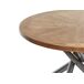 Beliani Mesa de comedor LORENZO Beliani Mesa de comedor LORENZO Madera Oscura