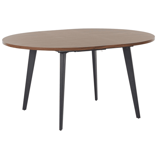 Beliani Mesa de jantar extensível BOVINA