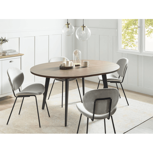 Beliani Mesa de jantar extensível BOVINA