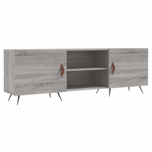Móvel de TV - Modulo de TV - Armário de TV 150x30x50 cm derivados de madeira cinzento sonoma Móvel de TV - Modulo de TV - Armário de TV 150x30x50 cm derivados de madeira cinzento sonoma