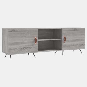 Móvel de TV - Modulo de TV - Armário de TV 150x30x50 cm derivados de madeira cinzento sonoma