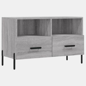 Móvel de TV - Modulo de TV - Armário de TV 80x36x50 cm derivados de madeira cinzento sonoma