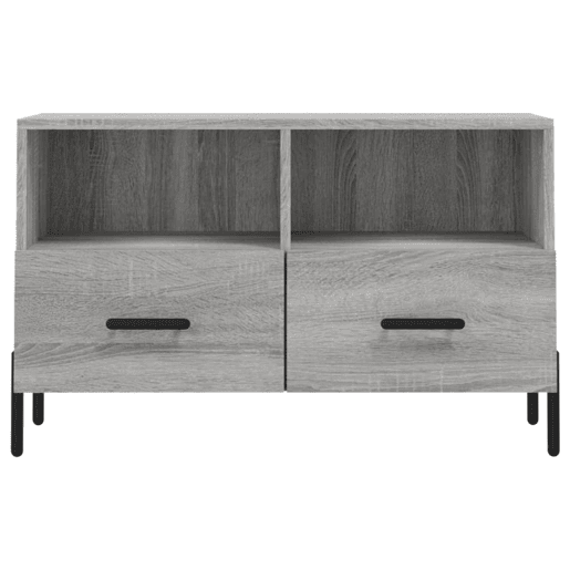 Móvel de TV - Modulo de TV - Armário de TV 80x36x50 cm derivados de madeira cinzento sonoma