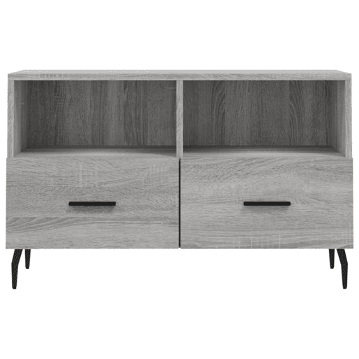 Móvel de TV - Modulo de TV - Armário de TV 80x36x50 cm derivados de madeira cinzento sonoma