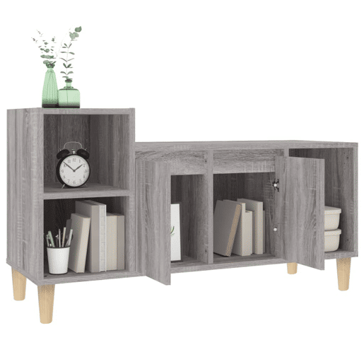 Móvel de TV - Modulo de TV - Armário de TV 100x35x55 cm derivados de madeira cinzento sonoma