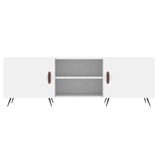 Móvel para TV - Móvel de TV - Armário de TV 150x30x50 cm derivados de madeira branco
