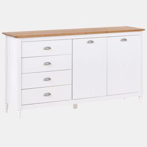 Aparador de duas portas SHILLINGTON Pinho Branco