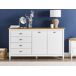Beliani Aparador SHILLINGTON 150 Beliani Aparador SHILLINGTON 150 Blanco