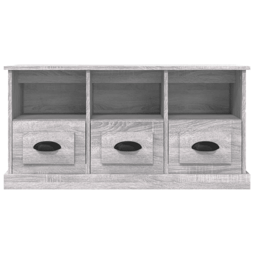 Móvel de TV - Modulo de TV - Armário de TV 100x35x50 cm derivados de madeira cinzento sonoma