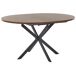 Beliani Mesa de comedor extensible FRIONA Beliani Mesa de comedor extensible FRIONA Madera Oscura