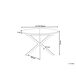 Beliani Mesa de comedor extensible FRIONA Beliani Mesa de comedor extensible FRIONA Madera Oscura