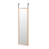 Espelho de Porta 35x125 cm u2013 Moldura MDF, Leve e Fácil de Pendurar, Estilo Nórdico