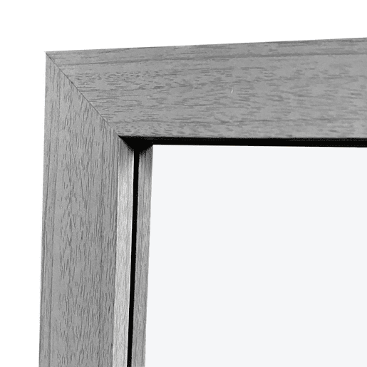 Espelho de Porta 35x125 cm u2013 Moldura MDF, Leve e Fácil de Pendurar, Estilo Nórdico
