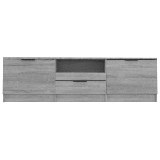 Móvel de TV - Modulo de TV - Armário de TV 140x35x40 cm derivados de madeira cinzento sonoma