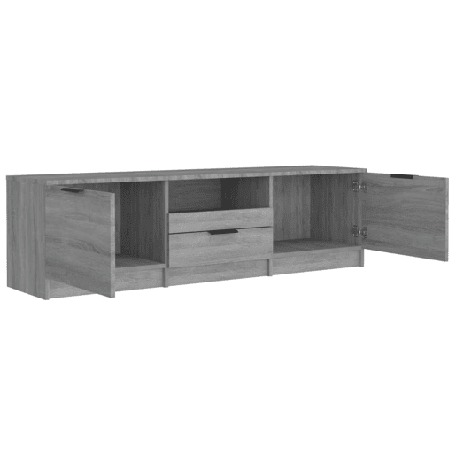 Móvel de TV - Modulo de TV - Armário de TV 140x35x40 cm derivados de madeira cinzento sonoma