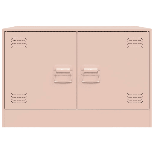 Móvel de TV - Modulo de TV - Armário de TV 67x39x44 cm aço rosa