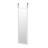 Espelho de Porta 35x125 cm u2013 Moldura MDF, Leve e Fácil de Pendurar, Estilo Nórdico
