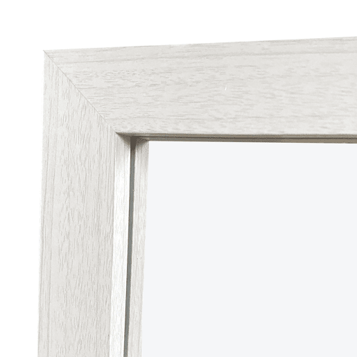 Espelho de Porta 35x125 cm u2013 Moldura MDF, Leve e Fácil de Pendurar, Estilo Nórdico