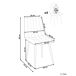Beliani Silla de comedor KALISPELL Beliani Silla de comedor KALISPELL Beige