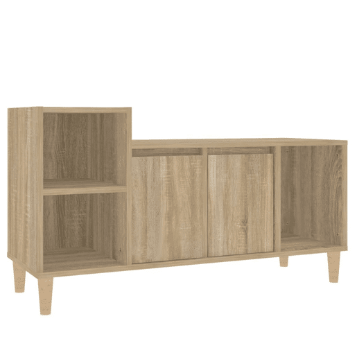 Móvel p TV, Armário de TV 100x35x55 cm derivados de madeira carvalho sonoma