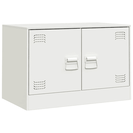 Móvel de TV - Modulo de TV - Armário de TV 67x39x44 cm aço branco