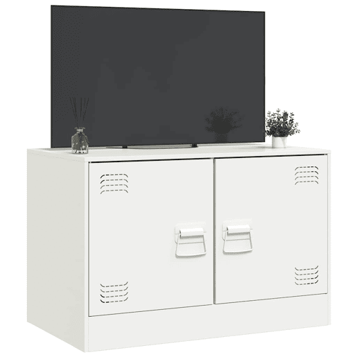 Móvel de TV - Modulo de TV - Armário de TV 67x39x44 cm aço branco