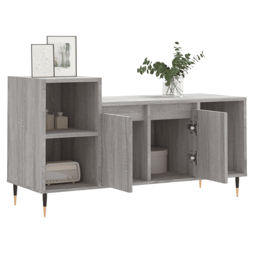 Móvel de TV - Modulo de TV - Armário de TV 100x35x55 cm derivados de madeira cinzento sonoma