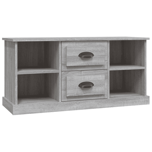 Móvel de TV - Modulo de TV - Armário de TV 99,5x35,5x48 cm derivados de madeira cinza sonoma