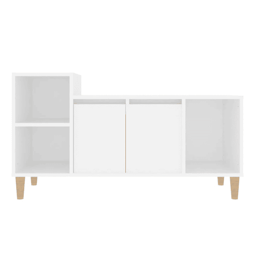 Móvel p TV, Armário de TV 100x35x55 cm madeira processada branco