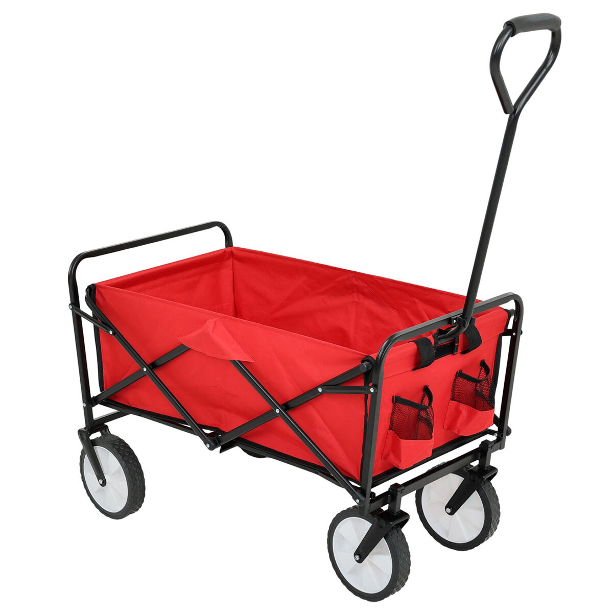 Carrito de playa plegable TYRS Rojo