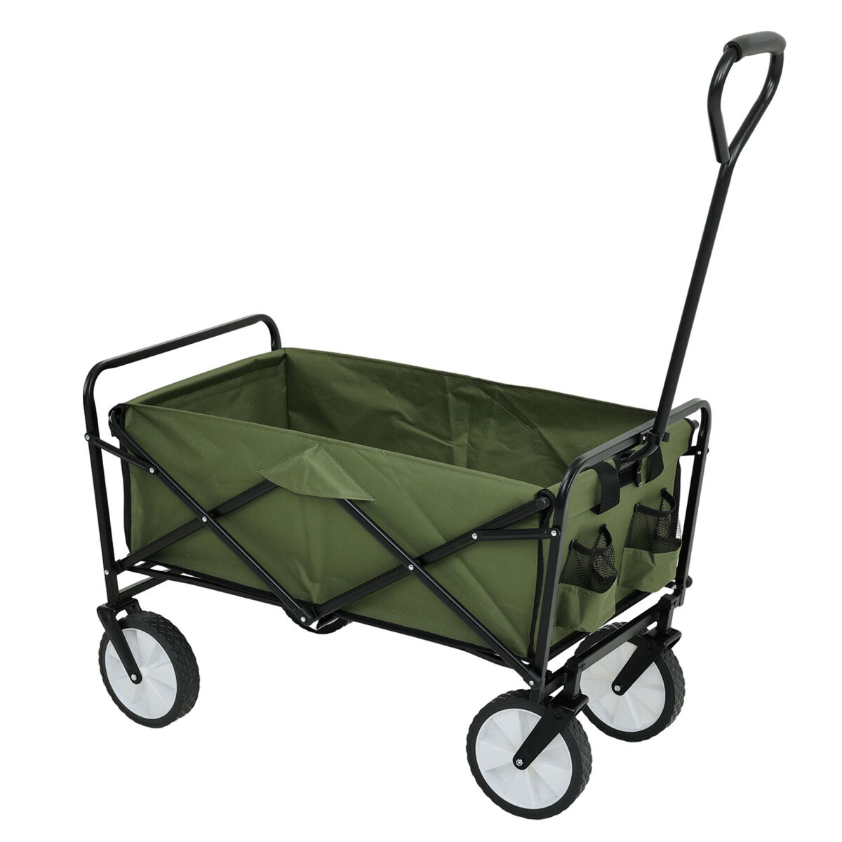Carrito de playa plegable TYRS Verde