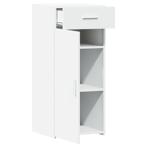 vidaXL Aparador 40x42,5x93 cm derivados de madeira branco