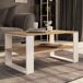 Mesa de centro ALEX 92x53 Mesa de centro ALEX 92x53 Blanco/ Madera