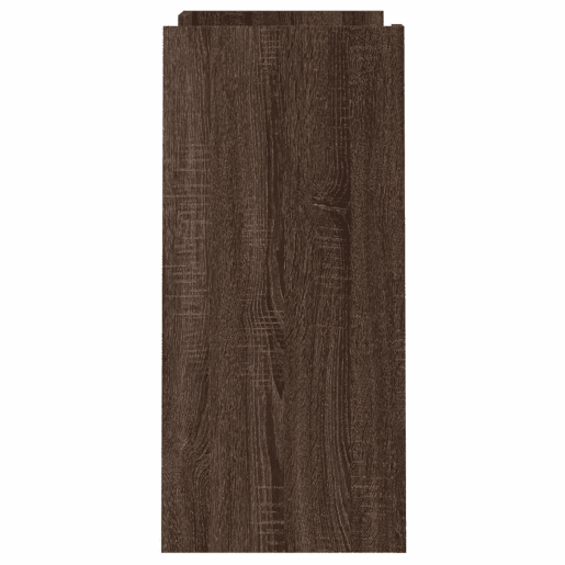 vidaXL Aparador 73,5x35x75 cm derivados de madeira carvalho castanho
