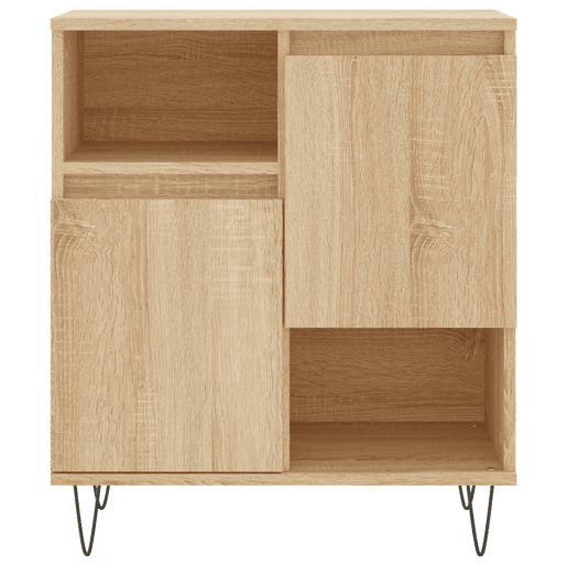 vidaXL Aparador 60x35x70 cm derivados de madeira cor carvalho sonoma vidaXL Aparador 60x35x70 cm derivados de madeira cor carvalho sonoma