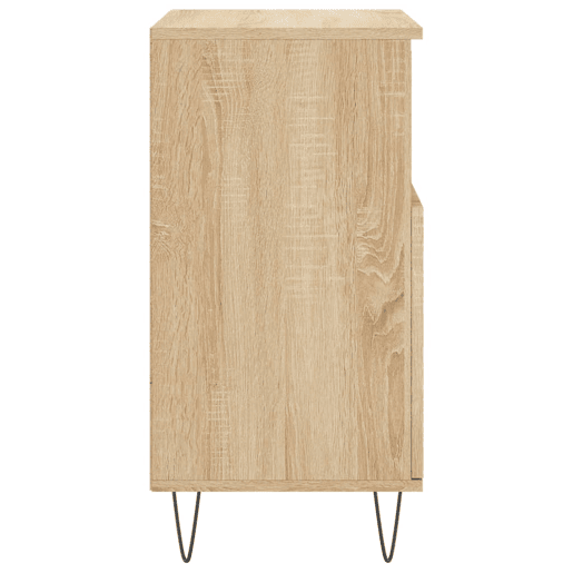 vidaXL Aparador 60x35x70 cm derivados de madeira cor carvalho sonoma vidaXL Aparador 60x35x70 cm derivados de madeira cor carvalho sonoma