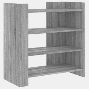 vidaXL Aparador 73,5x35x75 cm derivados de madeira cinzento sonoma
