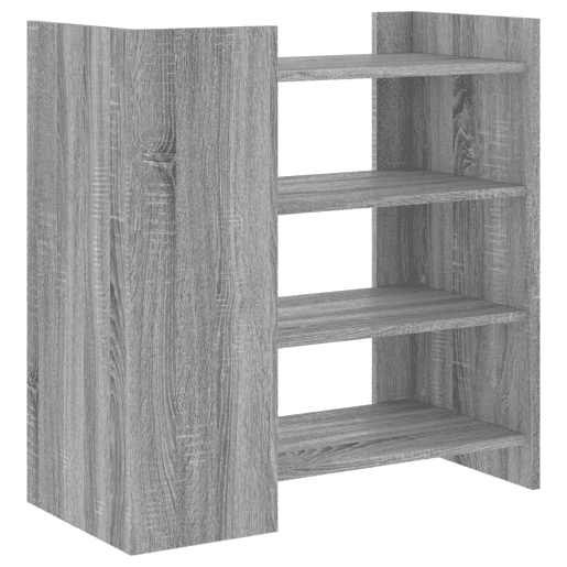 vidaXL Aparador 73,5x35x75 cm derivados de madeira cinzento sonoma