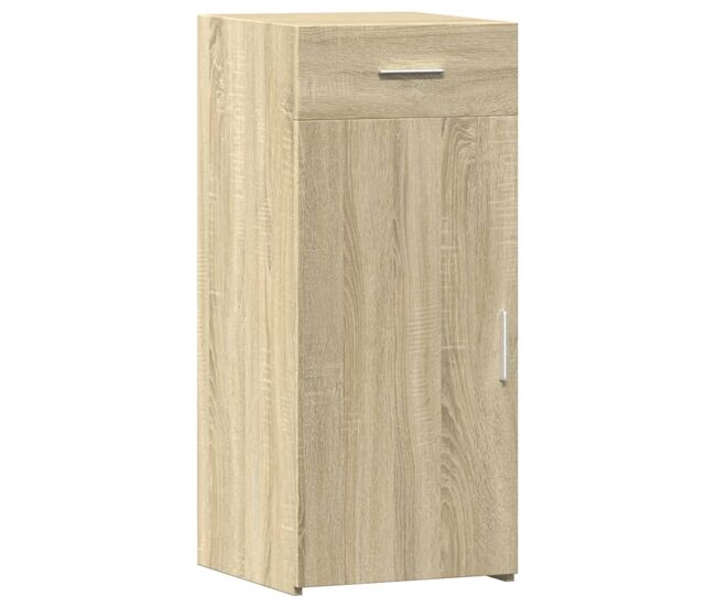 Vidaxl aparador de madera de ingeniería roble sonoma 40x42,5x93 cm
