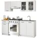 Cocina modular OLIWIA 1.8M 180 Cocina modular OLIWIA 1.8M 180 Blanco
