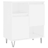 vidaXL Aparador 60x35x70 cm derivados de madeira branco