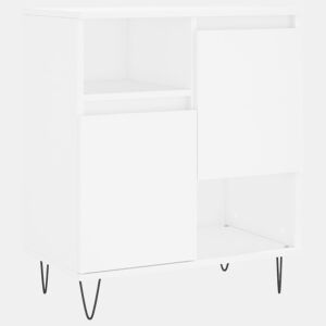 vidaXL Aparador 60x35x70 cm derivados de madeira branco