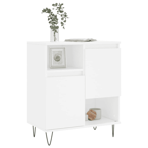 vidaXL Aparador 60x35x70 cm derivados de madeira branco vidaXL Aparador 60x35x70 cm derivados de madeira branco