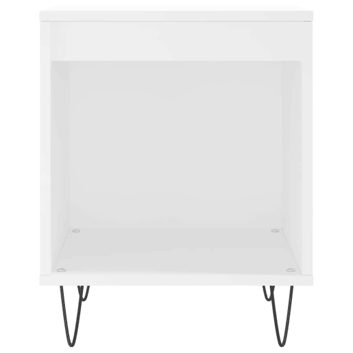vidaXL Mesa de cabeceira 40x35x50 cm derivados de madeira branco vidaXL Mesa de cabeceira 40x35x50 cm derivados de madeira branco